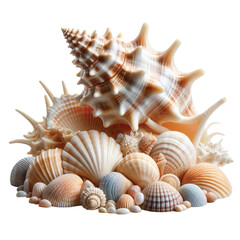 Obraz premium Seashells vector