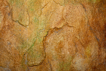 Realistic Artificial Stalactite Rock Texture Made from Painted Concrete Surface