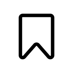 A simple tag icon representing favorites or likes.