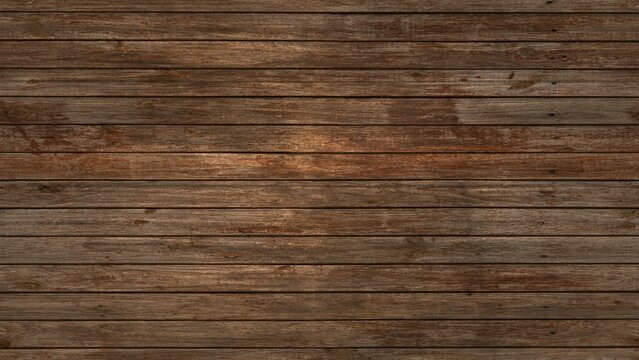 A dark brown wooden plank texture with a weathered and rustic appearance, featuring horizontal alignment and visible grain patterns.