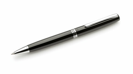Classic black ballpoint pen