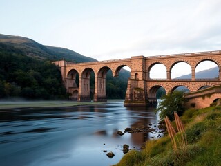 Fototapeta premium bridge over the river