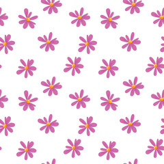 Elegant pattern featuring pink blossoms, perfect for seasonal and festive projects
