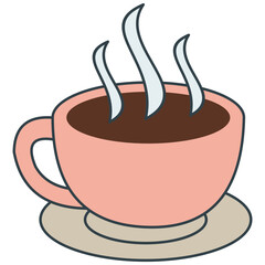 Hand Drawn Coffee Element