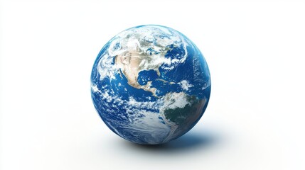 Fototapeta premium Globe icon vector. Planet illustration sign. Earth symbol or logo.