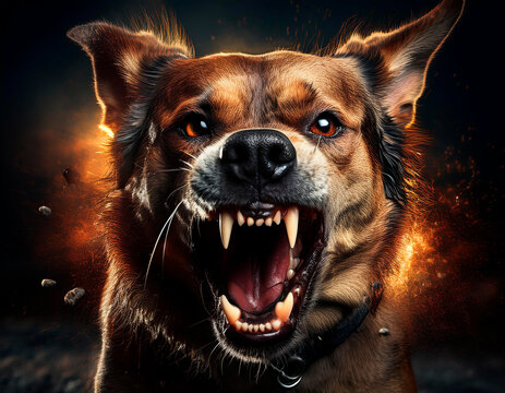 Chien m&eacute;chant 