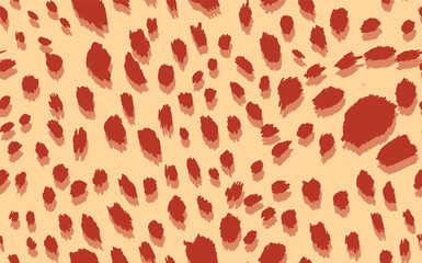Abstract modern leopard seamless pattern. Animals trendy background. Color decorative vector stock illustration for print, card, postcard, fabric, textile. Modern ornament of stylized skin.