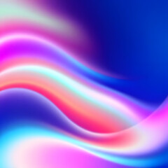 Fototapeta premium Abstract Colorful Wave Background Vibrant Swirls of Pink, Blue, and Purple Hues