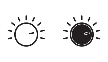 audio controller icon set. audio controller vector illustration on white background for web and apps. © Yusuf Al-jilani