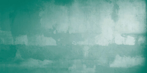 Painted canvas grungy background texture. Abstract elegant wallpaper, vintage green concrete surface, studio backdrop