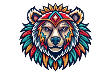 Obraz premium lion head mascot