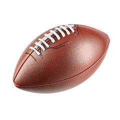 Fototapeta premium Realistic American Football Illustration on a transparent background