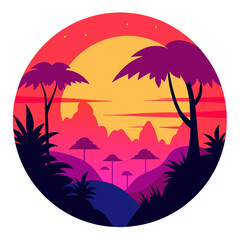 palm tree on the beach