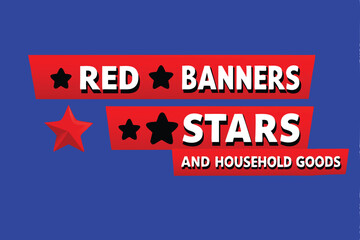 Design a vibrant discount flyer featuring bold red banners, a prominent star, and impactful sale messaging.  Include space for product details and a call to action.