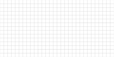 Grid paper wireframe pattern textured background. Used for notes graph documents business and education. Vector