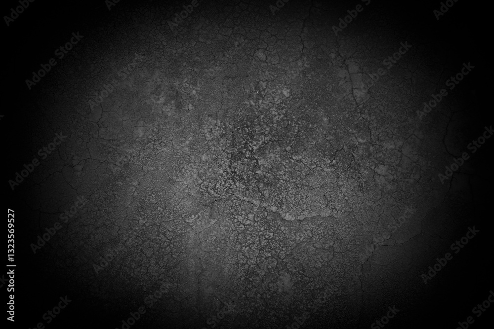 Aufkleber old wall texture cement dark black gray background abstract grey color design are light with white g
