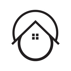 House icon vector.
