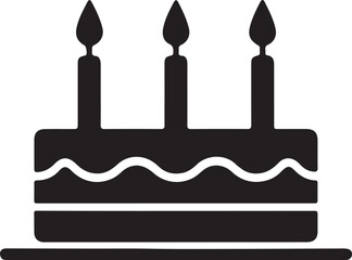 Icon birthday cake clipart