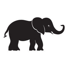 Fototapeta premium elephant icon vector illustration