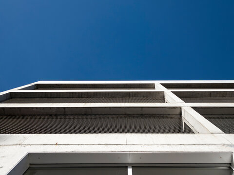concrete facade