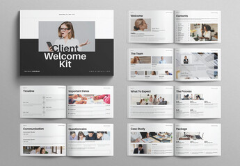 Welcome Kit Template Landscape