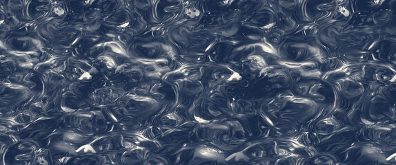 Dark Swirling Water Texture Seamless Background
