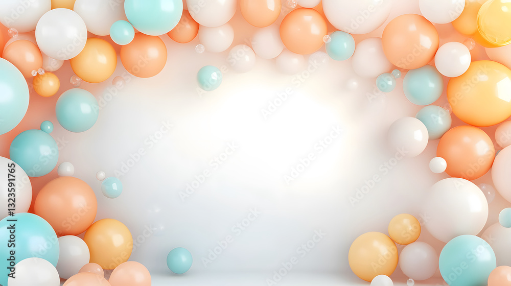 Aufkleber vibrant abstract background patterns for virtual events studio graphic design creative wide view