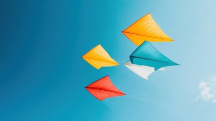 Vibrant Geometric Kite Festival Dynamic Summer Freedom and Cultural Celebration - Colorful Aerial Art for Event Marketing and Creative Inspiration