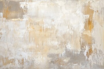 Obraz premium Soft beige canvas texture for calming minimalist spaces and elegant interior decoration options