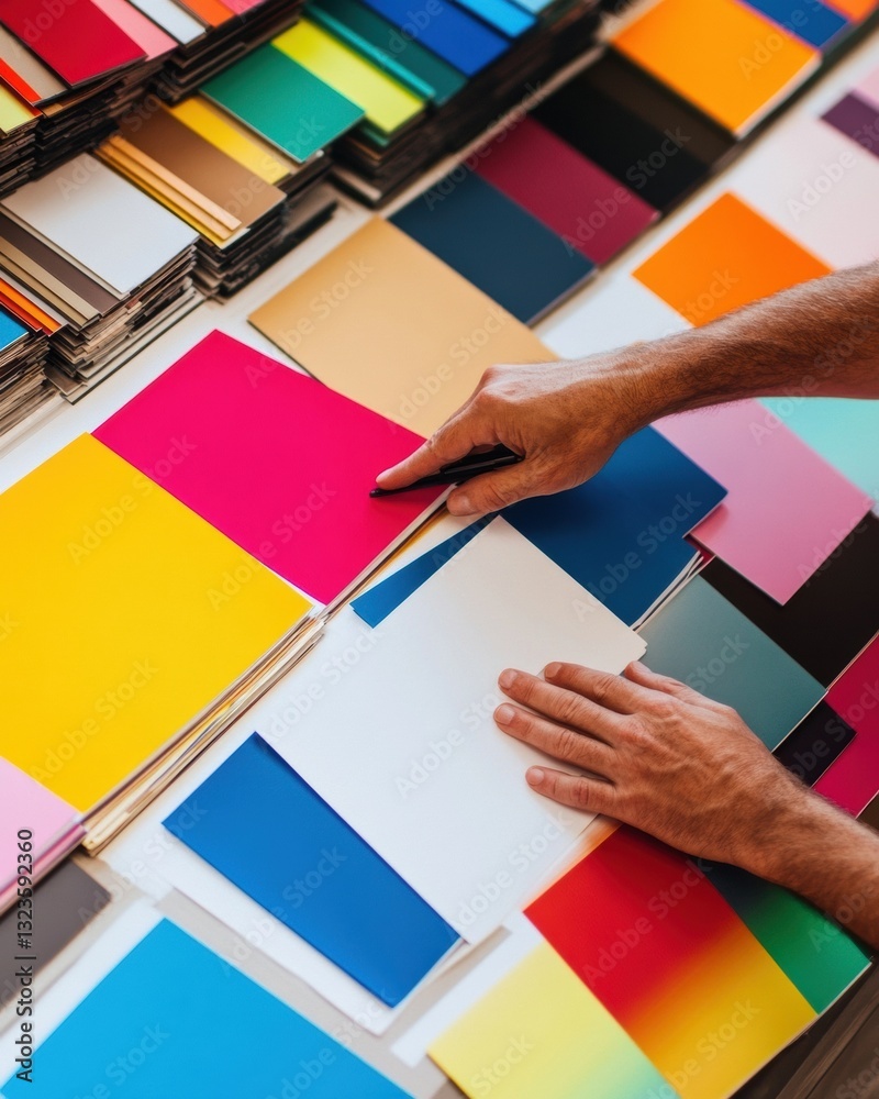 Leinwandbilder chromatic precision professional color matching and quality control in modern print production - inn