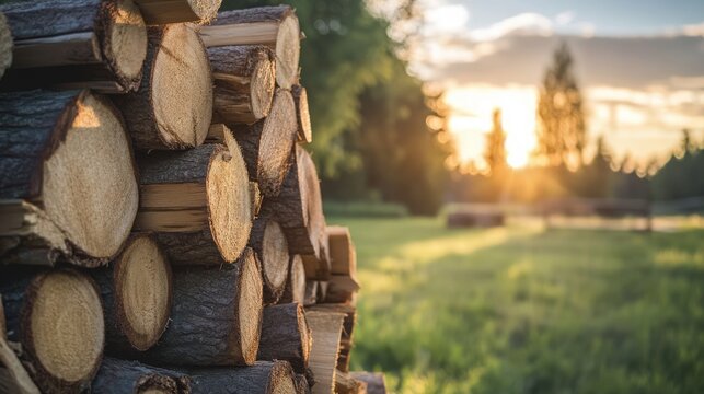 Discover eco-friendly timber solutions with certified sustainable lumber stacks. High-quality wood for green construction, eco-conscious renovations, and artisanal woodworking projects