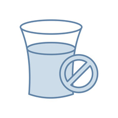 Fasting Symbol Vector icon