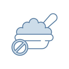 No Eating Vector icon