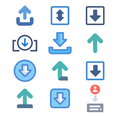 Icons of all kind of design