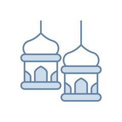 Fanoos Hanging Lanterns Vector icon