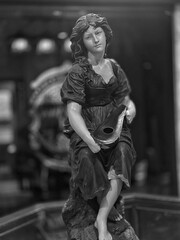 young woman in the city