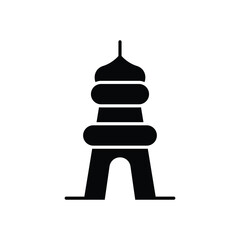 Minaret Tower Vector icon