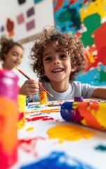 Joyful Neurodiversity and Creative Learning Inclusive Multi-Generational Art Exploration for Gen Alphas Expressive Development and Cognitive Empowerment