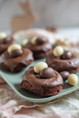 homemade Doughnuts of easter