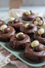 homemade Doughnuts of easter