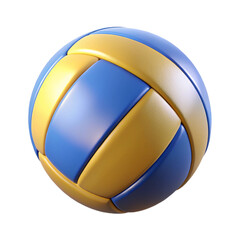 Fototapeta premium 3d volleyball icon Illustration
