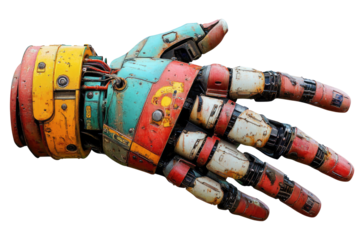 Gesturing robot hand