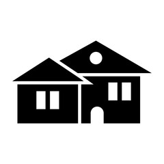 House Vector Glyph Icon Design