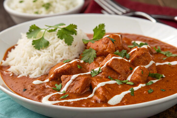Butter Chicken (Murgh Makhani) Image. High-Quality North Indian Dishes Images – HD and Mouthwatering Photos