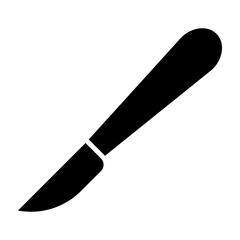 Scalpel Vector Glyph Icon Design