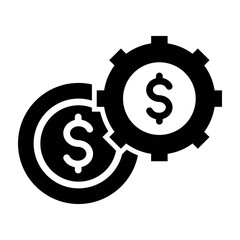 Solution Vector Glyph Icon Design