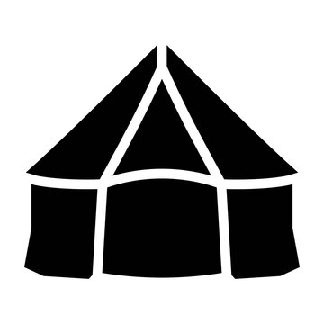 Train Vector Glyph Icon Design