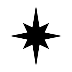 Obraz premium Star Vector Glyph Icon Design