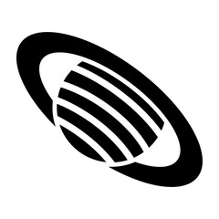 Plane Aaryring Vector Glyph Icon Design © Sajid