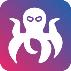 Sea Monster Icon Style